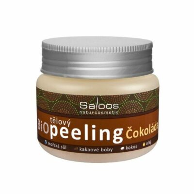 Saloos Telový peeling čokoláda 140 ml