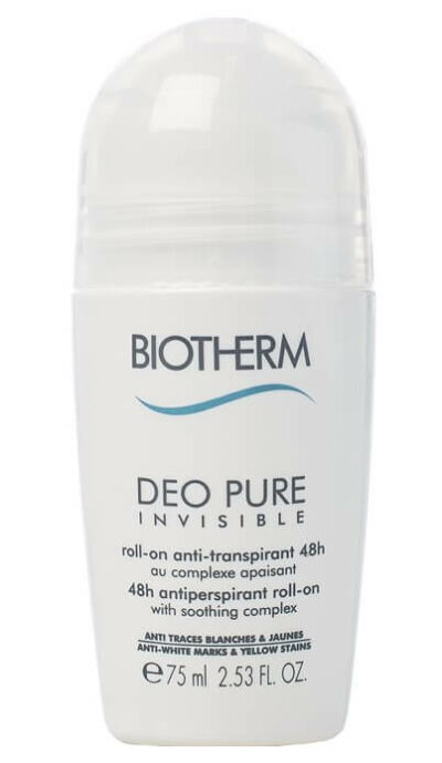 Biotherm 48-hodinový upokojujúci antiperspirant Deo Pure Invisible 75 ml