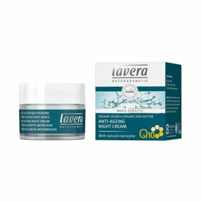 Lavera Basis Sensitiv Nočný krém proti vráskam BIO (50 ml)