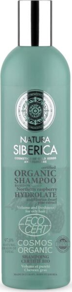 Natura Siberica Šampón na mastné vlasy - Objem a sviežosť 400 ml