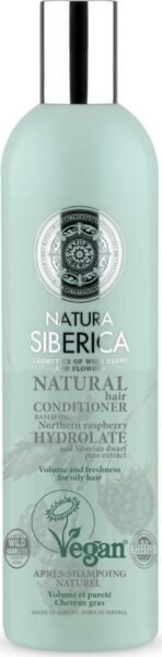 Natura Siberica Balzam pre mastné vlasy - Objem a sviežosť 400 ml