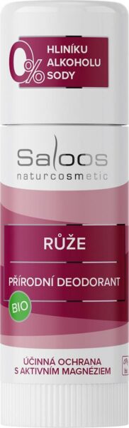 Saloos Bio prírodný dezodorant ruža 50 ml