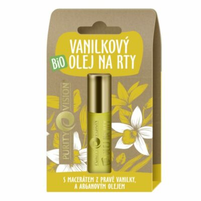 Purity Vision Bio Vanilkový olej na pery 10 ml