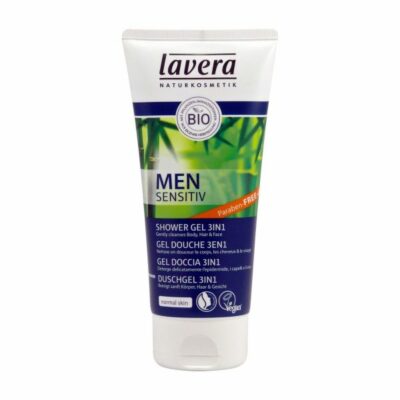 Lavera Sprchový gél a šampón Sensitive - Pre mužov 200 ml