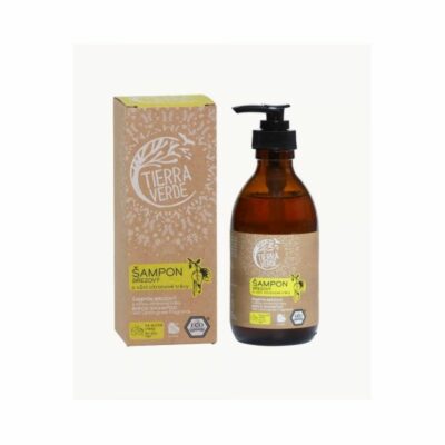 Tierra Verde Brezový šampón na suché vlasy s citrónovou trávou (230 ml)