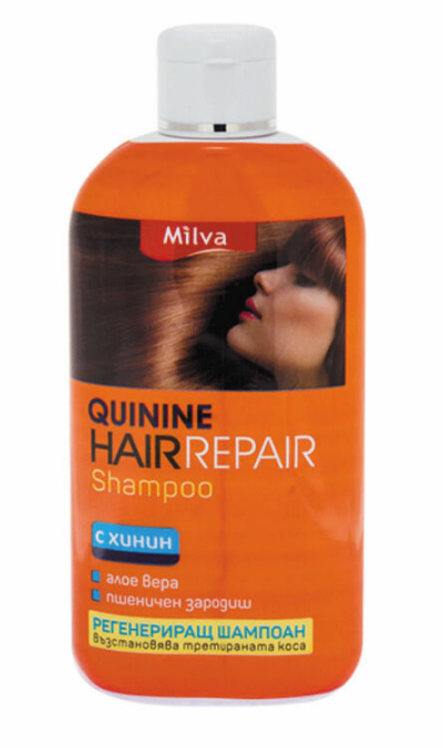 Milva Šampón Hair repair s chinínom 200 ml