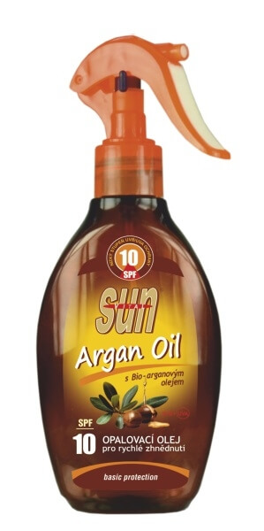Vivaco Opaľovací olej s arganovým olejom OF 10 rozprašovací 200 ml
